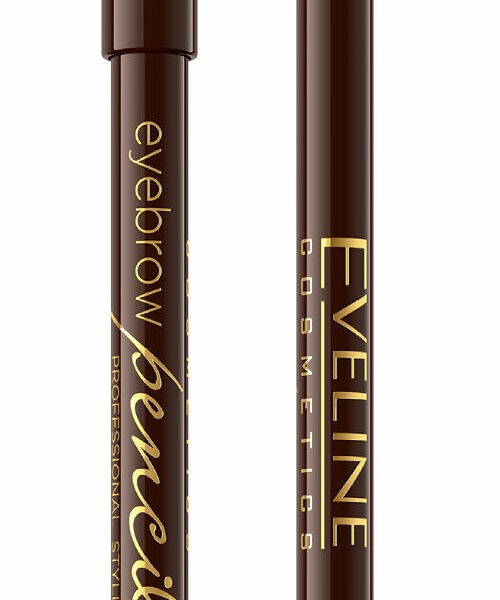 Eveline Карандаш для бровей Eyebrow Pencil контурный, 5 г, Soft Brown