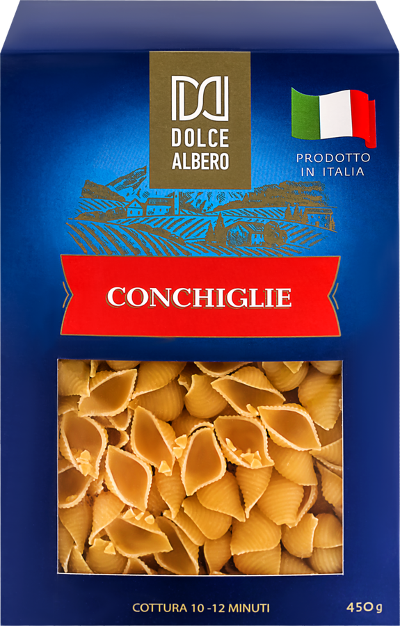 

Макароны Dolce Albero Conchiglie ракушки 450 г
