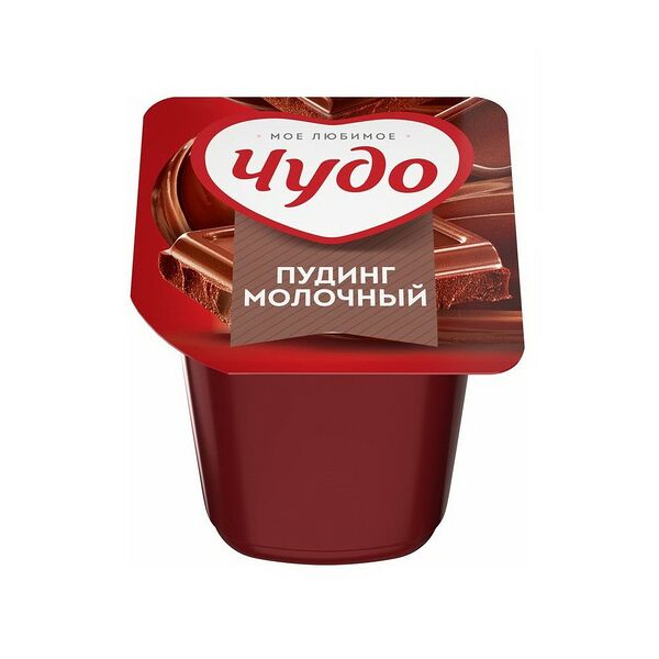 Пудинг молочный Чудо 3.1 % шоколад