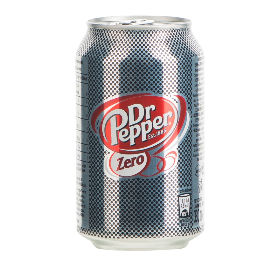 

Напиток сильногазированный Dr. Pepper Zero 330 мл