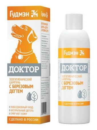 Доктор Шампунь с березовым дегтем