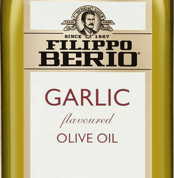 Масло оливковое Filippo Berio Garlic с чесноком нерафинированное 250мл