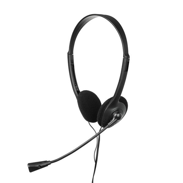 Forza наушники проводные накладные, компьютерные с микрофоном, черные, блистер