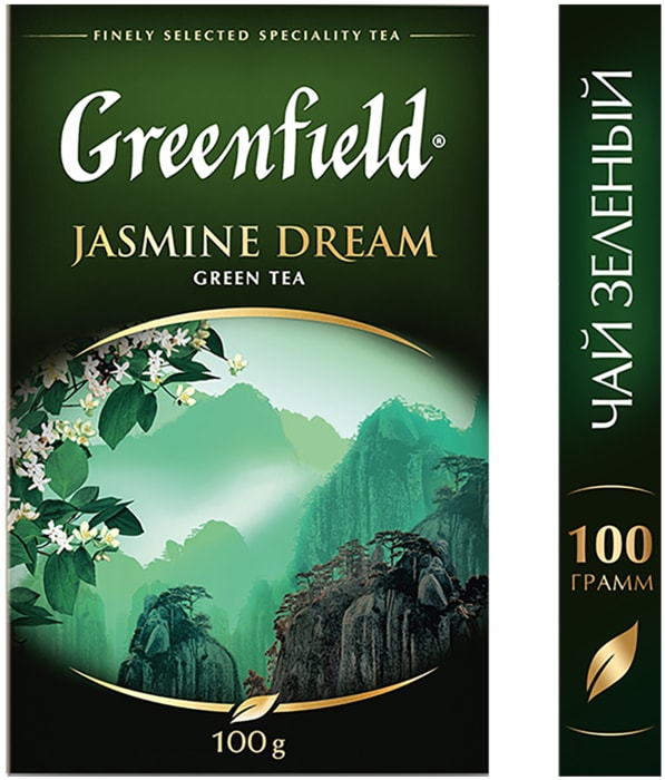 

Чай зеленый Greenfield Jasmine Dream листовой, 100 г