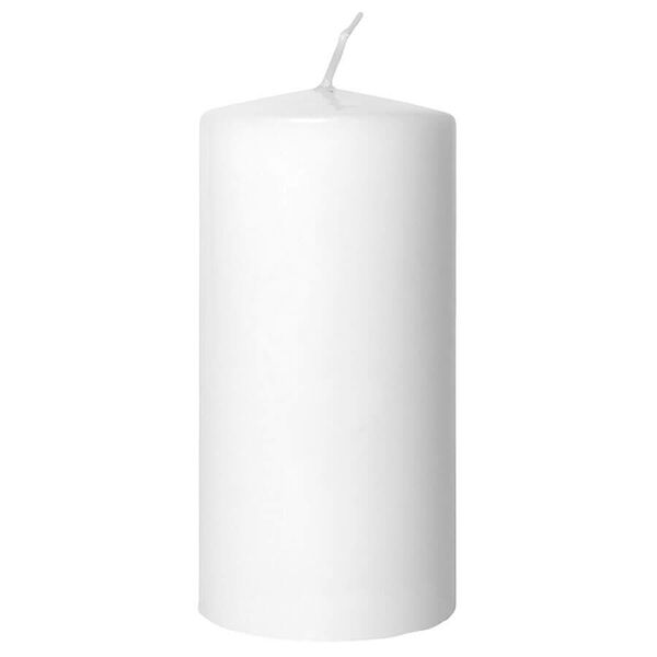 Свеча столбик нск 6*20см белая
