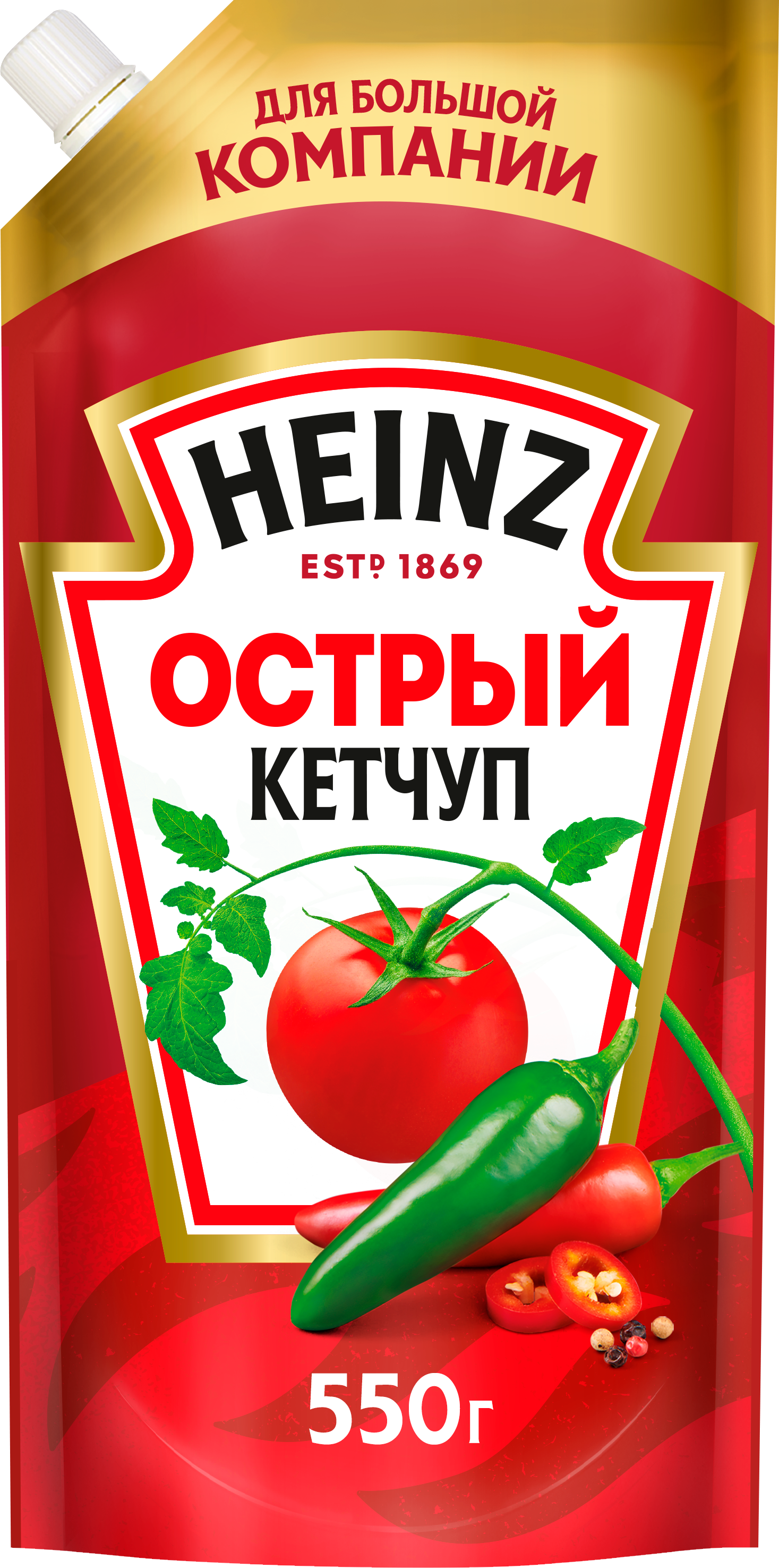 

Кетчуп Heinz острый