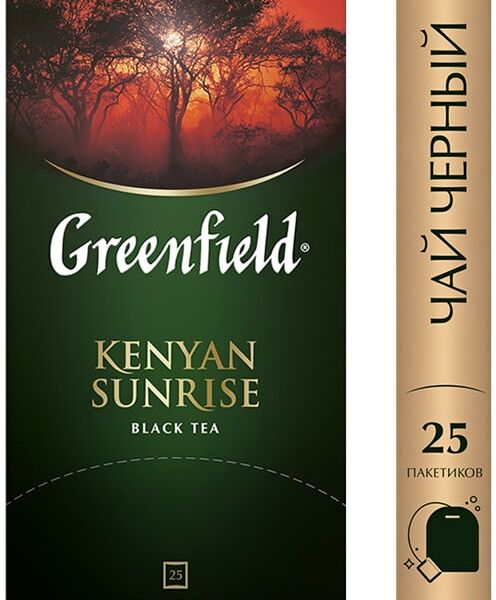 Чай черный Greenfield Kenyan Sunrise 25*2г