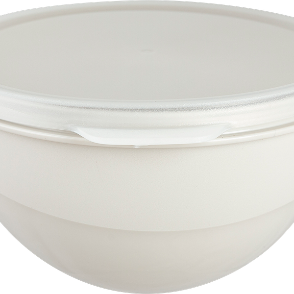 Миска Duo пластиковая с крышкой 1л в ассортименте