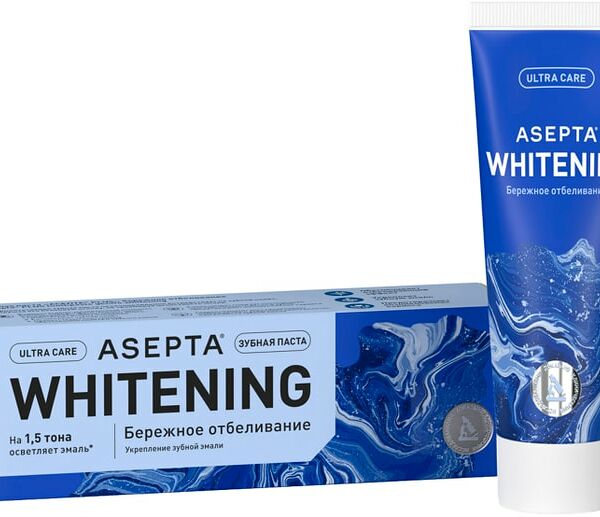 Зубная паста Асепта Plus Бережное отбеливание 75мл