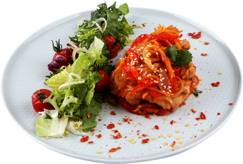 

Филе куриное Лента Fresh в кисло-сладком соусе, весовое