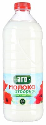 Молоко Эго, отборное 3.2%