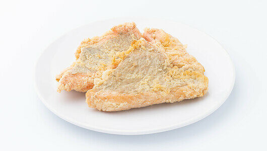 Кета жареная филе