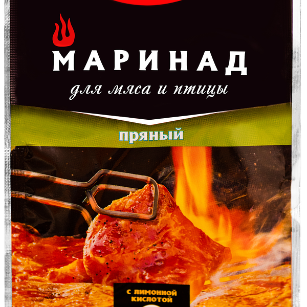 Маринад к мясу и птице АВС Пряный, 30г