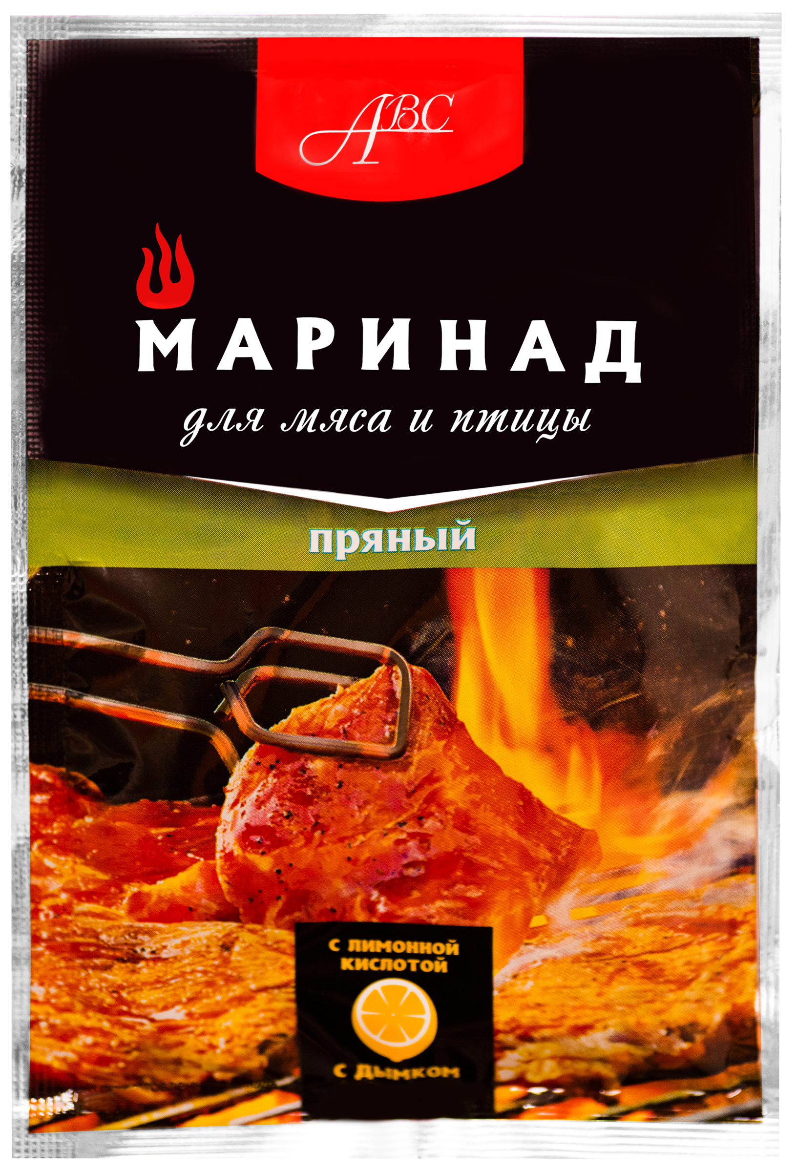 

Маринад к мясу и птице АВС Пряный, 30г
