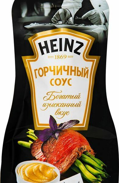 Соус Heinz горчичный, 230мл
