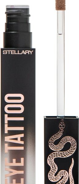 Тени жидкие для век Stellary Eyetattoo устойчивые  Enigma/Дымчато-бежевый матовый Тон 01