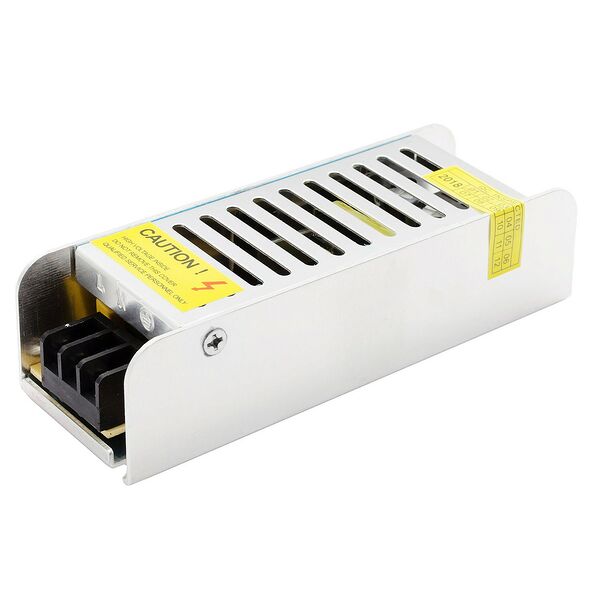 Блок питания, слим-металл, 12В, 40Вт, IP20, 3,2А, 12х4х3,2см