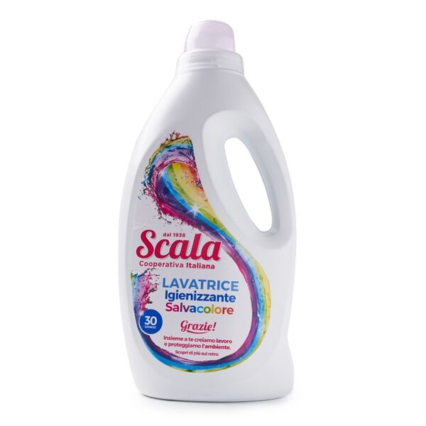 Гель для стирки Scala Lavatrice Salvacolore с эффектом сохранения цвета Deco Industrie Soc. Coop. P.a 1.5 л Италия