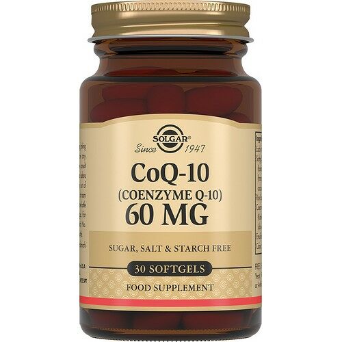 Solgar Коэнзим Q-10,60мг, №30, капс