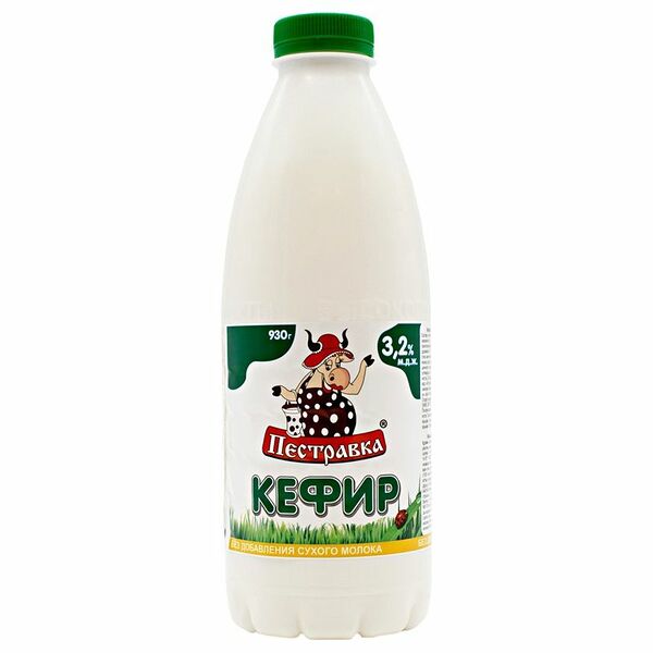 Кефир Пестравка 3.2%, 930г