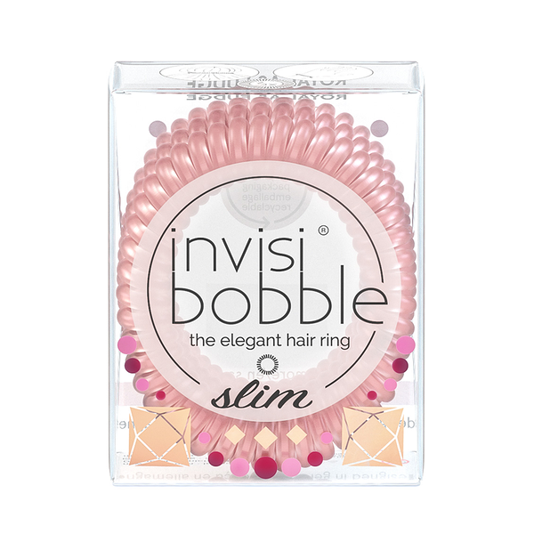 Резинка-браслет для волос Invisibobble SLIM British Royal Royal Fudge 3 шт