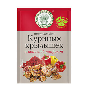 Приправа Волшебное дерево для крылышек с копченой паприкой 25г, Россия