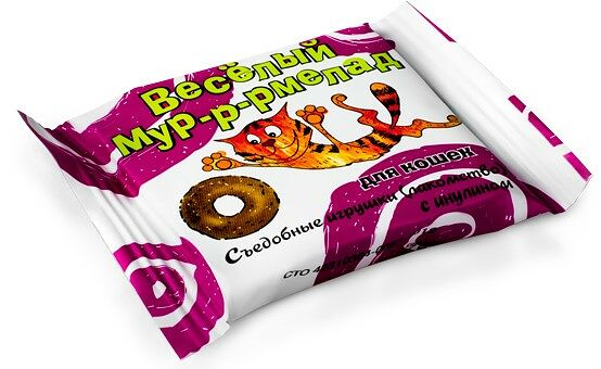 Весёлый Мур-р-рмелад с инулином для кошек