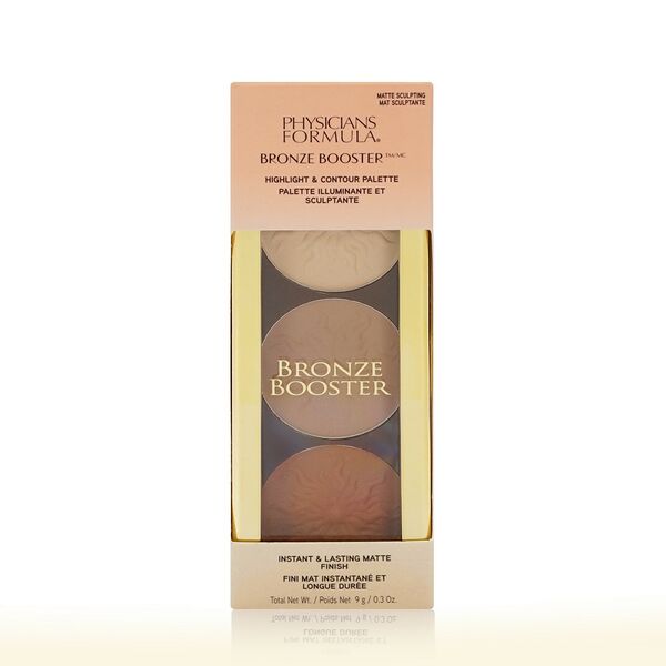 Палетка для стробинга и контурирования Physicians Formula Bronze Booster Glow-Boosting Strobe and Contour Palette 9 г