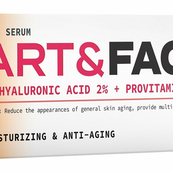 ART&FACT. Сыворотка для лица с низкомолекулярной гиалуроновой кислотой под мезороллер, 14 мл