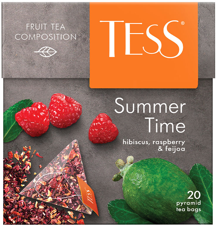 

Чай травяной Tess Summer гибискус с малиной и ароматом фейхоа 20пак