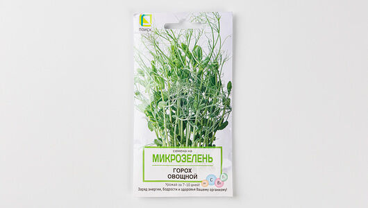 Семена Микрозелень Поиск Горох овощной