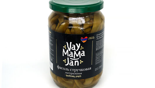 Фасоль Vay Mama Jan стручковая натуральная 720 г