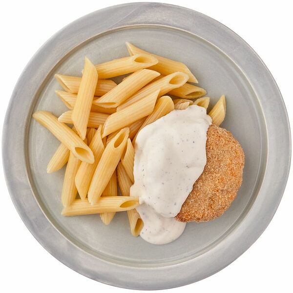 Котлета из трески с пенне и соусом Шеф Перекрёсток, 250г