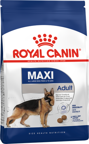 

Корм сухой для взрослых собак ROYAL CANIN Adult Maxi от 15 месяцев до 5 лет, 3кг