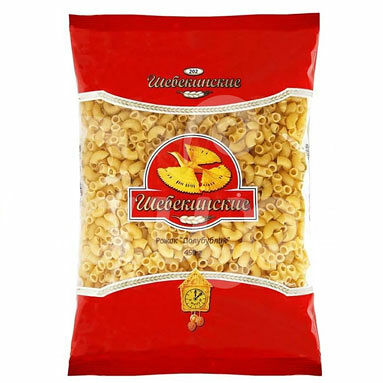 Макаронные изделия Шебекинские 450гр Рожки №202 пакет