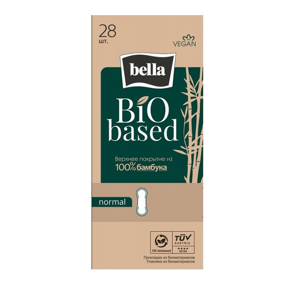 

Прокладки Bella Bio based normal ежедневные 28 шт