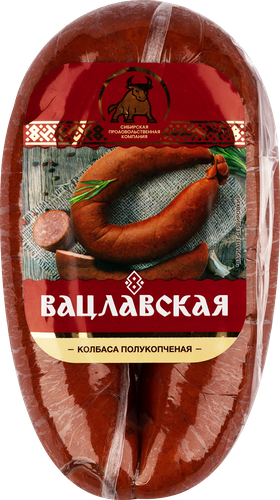 

Колбаса полукопченая Сибирская продовольственная компания Вацлавская категория Б 390 г