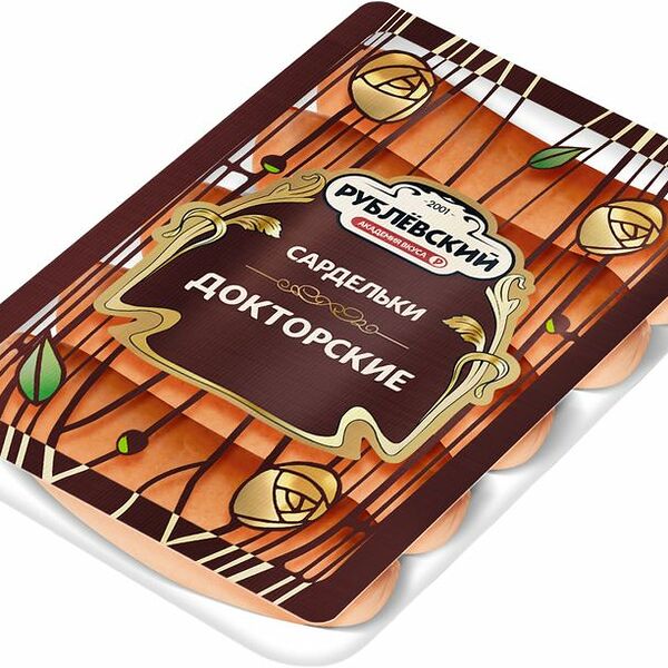 Сардельки Рублёвский Докторские 400 г