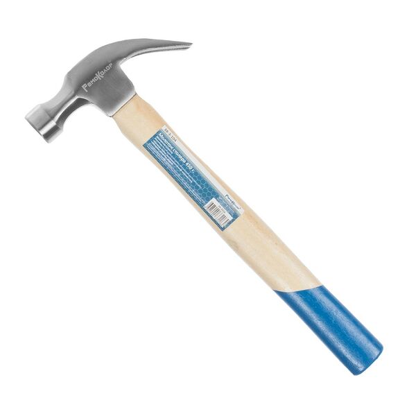 Молоток столярный HOBBI, деревянная ручка, 450г