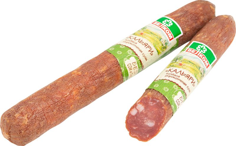 

Колбаса сырокопчёная Велком Кальяри вес