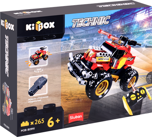 

Конструктор Kibox Внедорожник на радиоуправлении