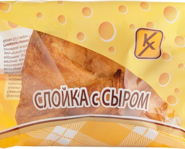 Слойка Клинский ХК с сыром высший сорт