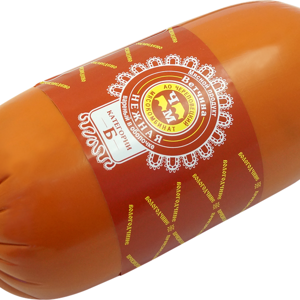 Ветчина МК ЧЕРЕПОВЕЦКИЙ Нежная в оболочке кат Б вес 