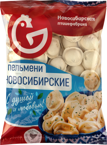 

Пельмени Новосибирская птицефабрика Новосибирские 800 г