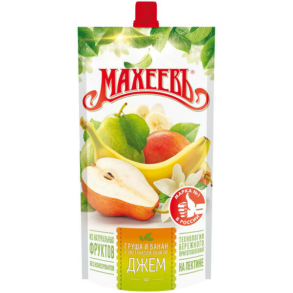 Джем Махеев Груша Банан Ваниль 300г