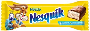 Батончик Nesquik шоколадный с какао-нугой в Магнит со скидкой –33%