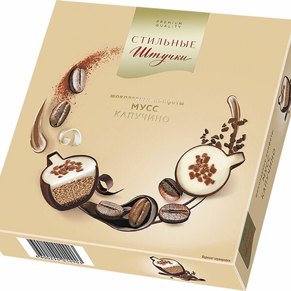 Набор шоколадных конфет Стильные штучки Мусс Капучино