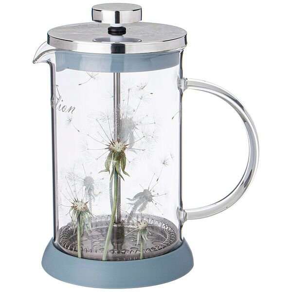 Френч-пресс Agness Dandelion, 600 мл, стекло
