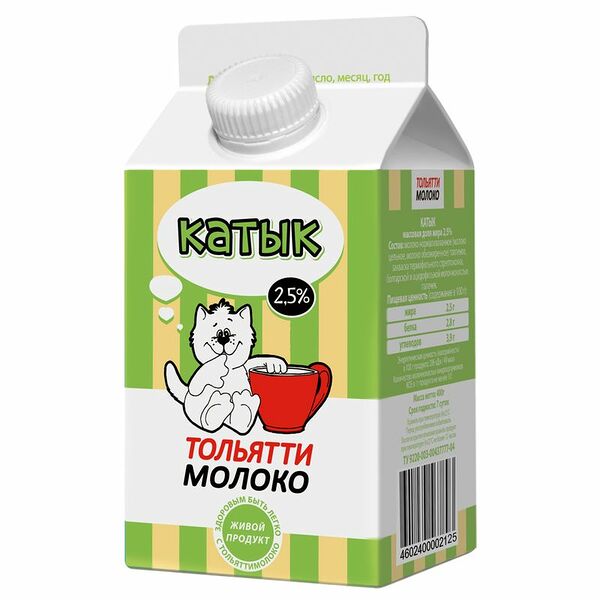 Катык Тольятти молоко, 2.5%