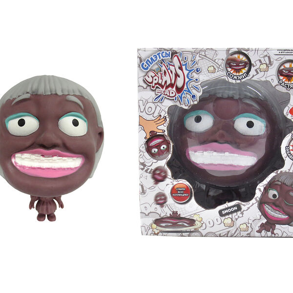 Фигурка-тянучка Splats Head Smoon 11см 879490-9
